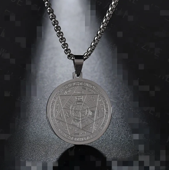 Tritone Angyal Hat Csillaggal Medálos Nyaklánc