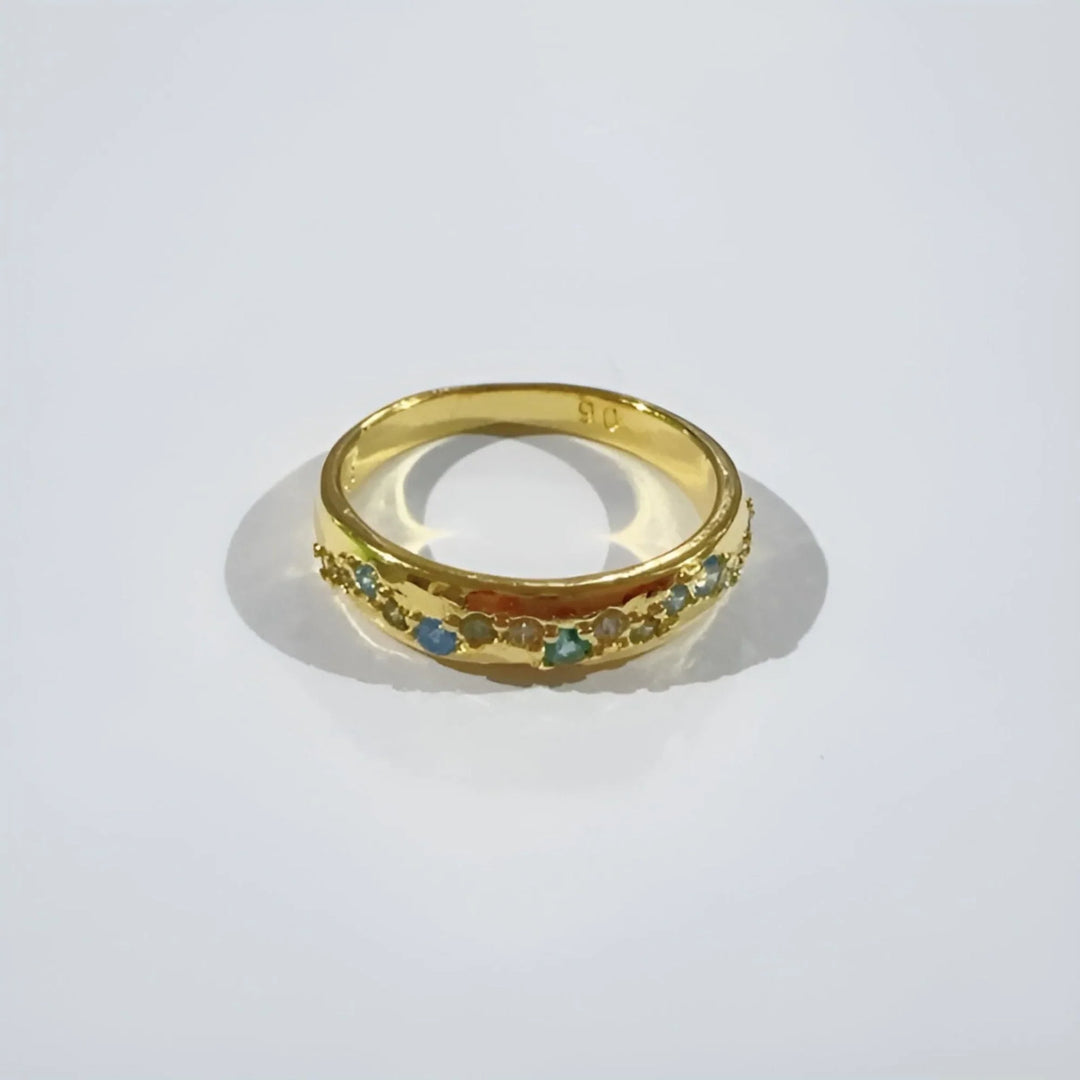 Vintage arany Bunter gyűrű