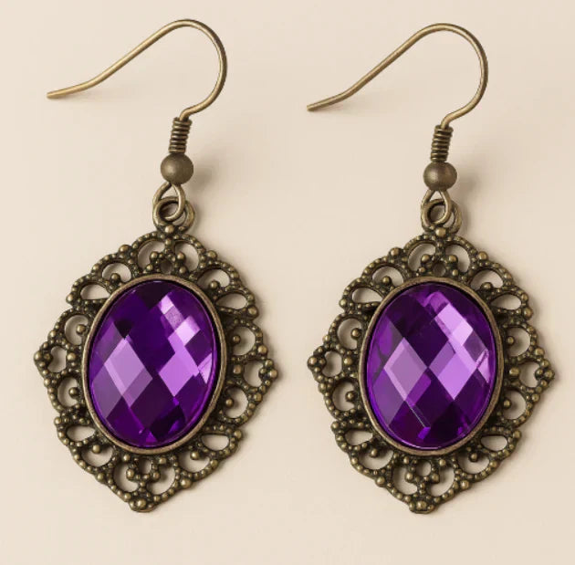 Yara Ametista Fülbevalók